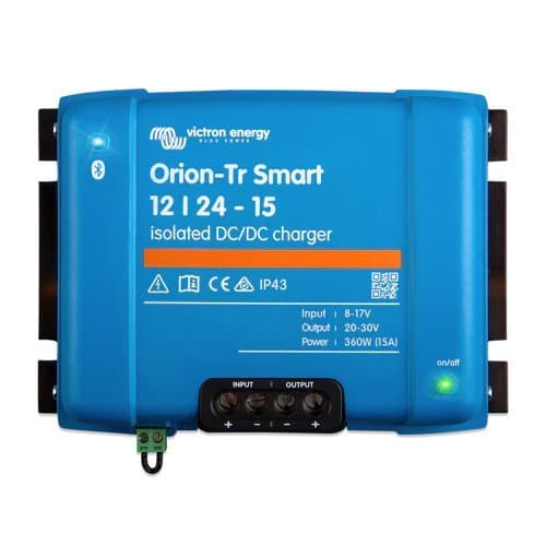 Orion-Tr Smart 12/24-15A (360W) Isolated DC-DC charger ORI122436120 1 Orion -TR Smart 12/24-15A (360W) Isolated DC-DC Charger ORI122436120