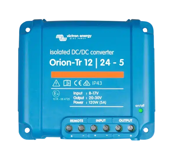 Orion-Tr 12/24-5A (120W) Isolated DC-DC converter ORI122410110