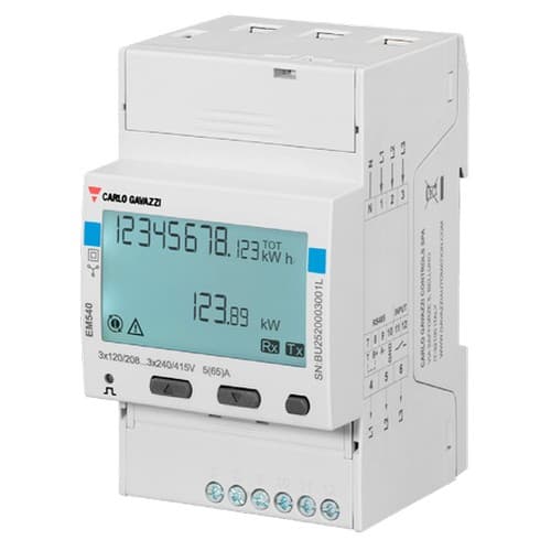 Energy Meter EM540 - 3 phase - max 65A/phase REL200100100 1 Energy Meter EM540 - 3 phase - max 65A/phase REL200100100