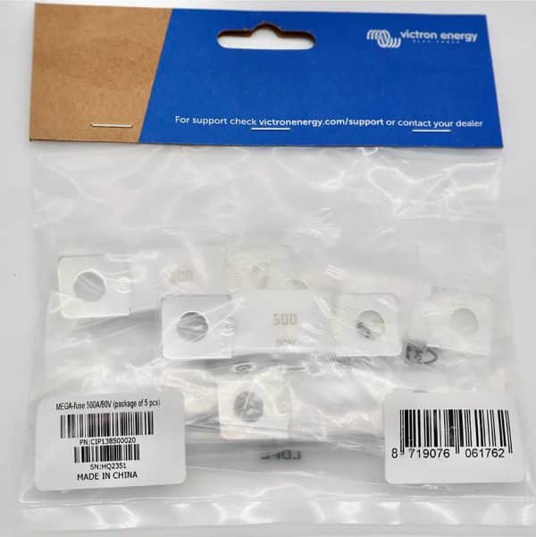 MEGA-fuse 500A/80V (package of 5 pcs) CIP138500020