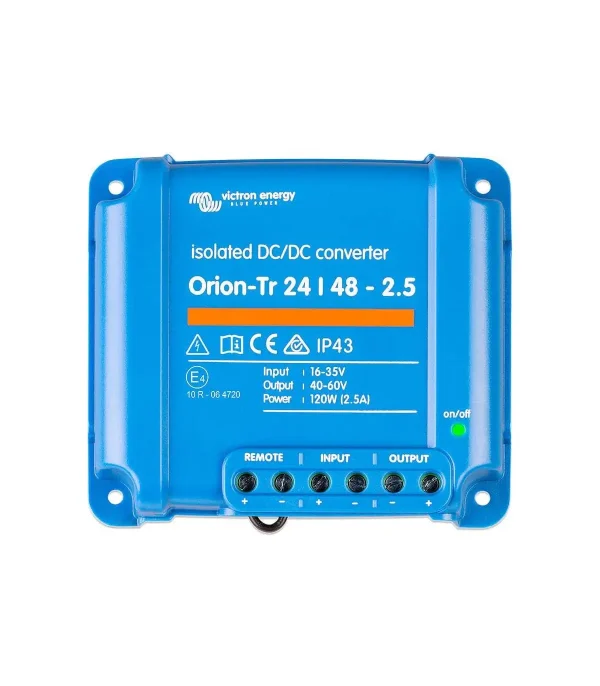 Orion-Tr 24/48-2,5A (120W) Isolated DC-DC converter ORI244810110