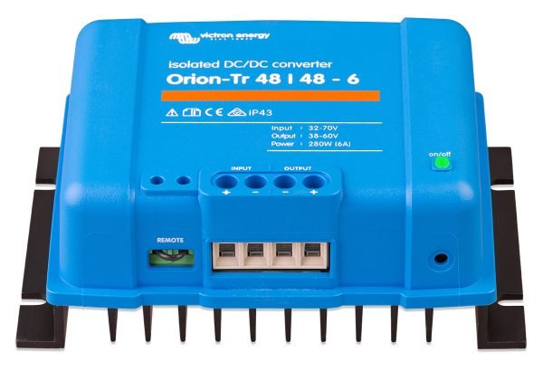 Orion-Tr 48/48-6A (280W) Isolated DC-DC converter ORI484828110 1 Orion-Tr 48/48-6A (280W) Isolated DC-DC converter ORI484828110